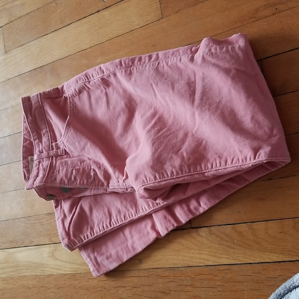 Levi's Pink Corduroy pants cords jeans - Picture 3 of 6